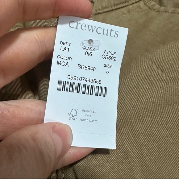 J crew melted caramel Kids' classic-fit stretch chino pant - Picture 3 of 3